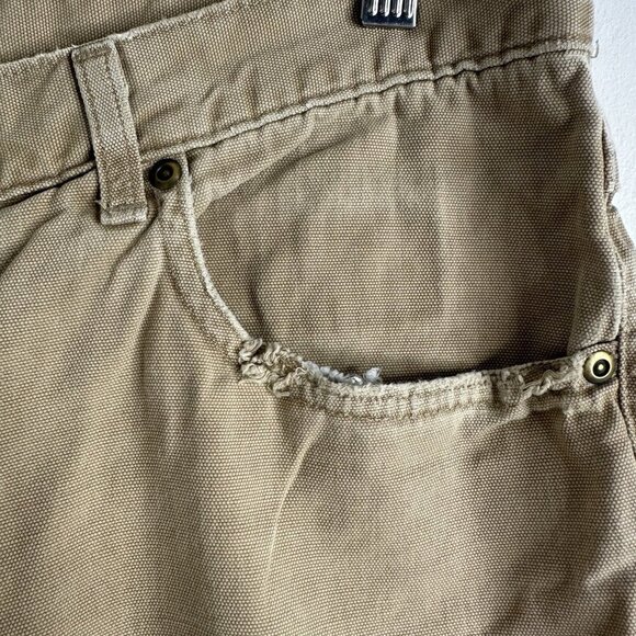 Bills Khakis Weathered Canvas USA rugged 5 Pocket Standard fit 34 (FLAWS) - Picture 7 of 16
